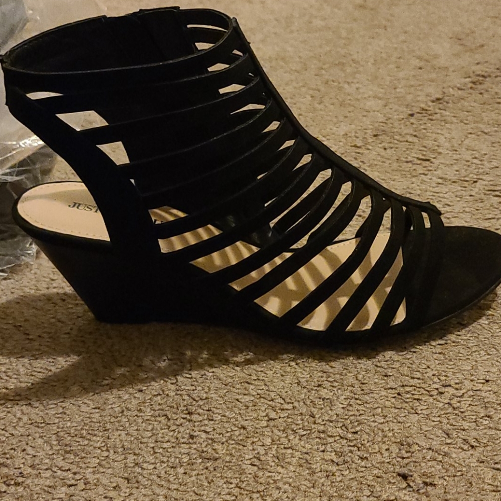 Black strappy Sandals